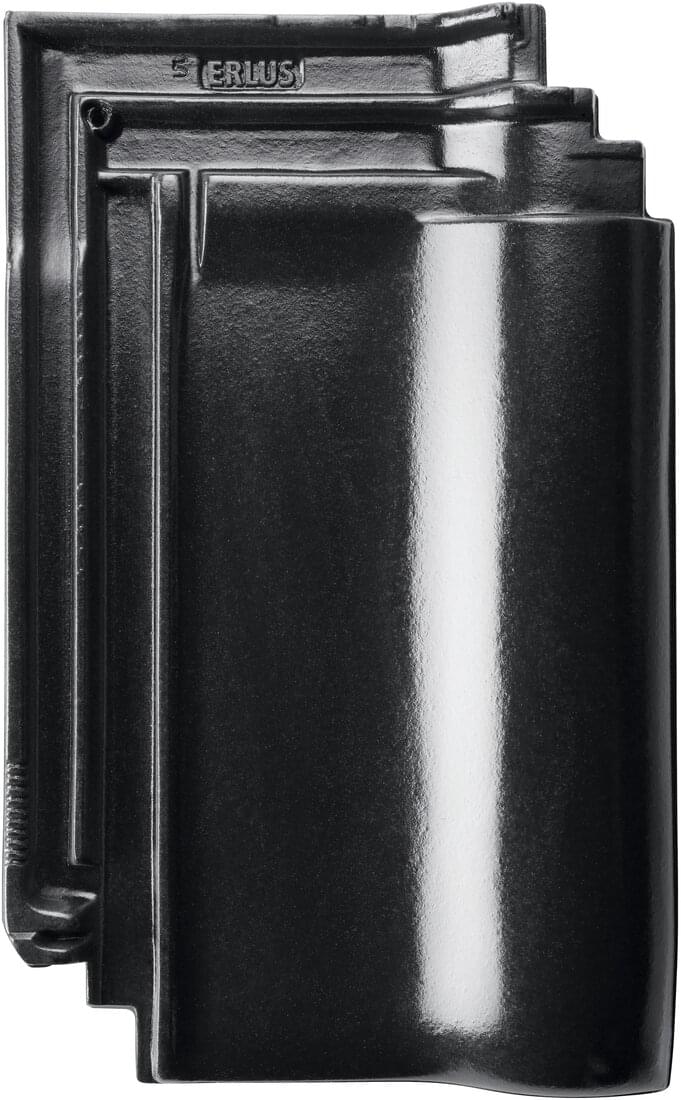 E 58 MAX - Diamantschwarz | Flächenziegelbild | © © ERLUS AG 2021