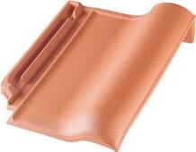 E 58 MAX® - Pent roof tile Natural red | Image product range | © © ERLUS AG 2021