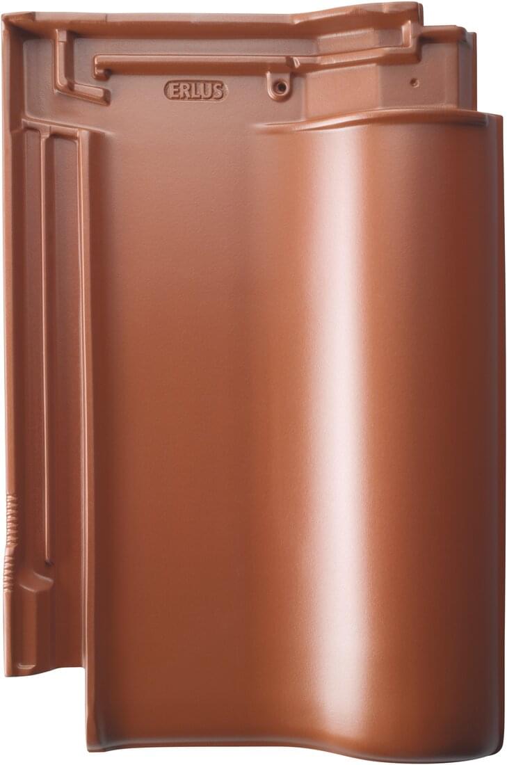 E 58 PLUS - Kupferbraun | Flächenziegelbild | © © ERLUS AG 2021