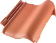 E 58 PLUS® - Pent roof verge tile right Red | Image product range | © © ERLUS AG 2021