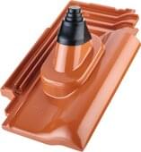 E 58 RS - ALU-SYSTEM Antennenhaube rot - alu | Lieferprogrammbild