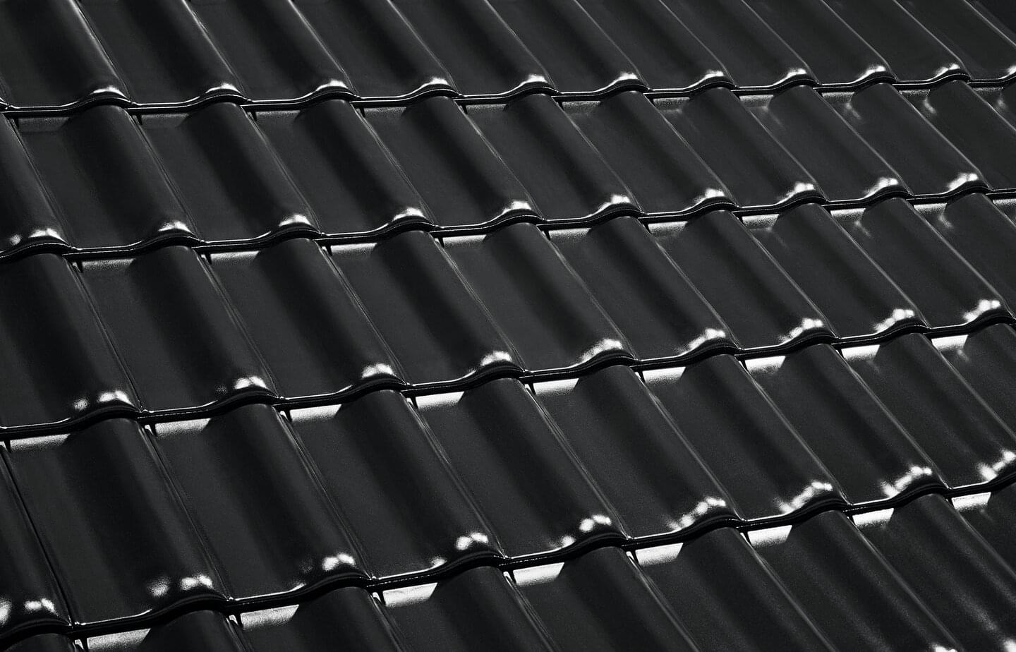 E 58 RS - Diamantschwarz | Dachflächenbild | © © ERLUS AG 2021