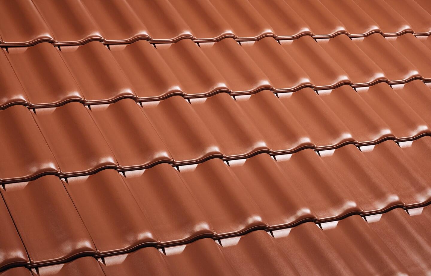 E 58 RS® - Copper brown | Image roof surface | © © ERLUS AG 2021