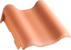 E 58 SL - Pent roof verge tile left Natural red | Image product range | © © ERLUS AG 2021