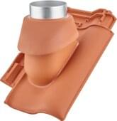E 58 SL - Ceramic thermal exhaust gas through tile, Ø 70 / 110 Natural red | Image product range