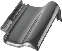 E 58 SL-D - Pent roof tile Graphite Grey (through-coloured) | Image product range | © © ERLUS AG 2021