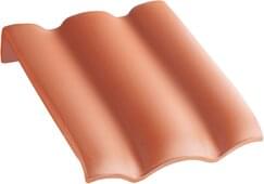 Forma® - Pent roof verge tile left Red | Image product range | © © ERLUS AG 2021