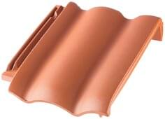 Forma® - Pent roof verge tile right Red | Image product range | © © ERLUS AG 2021