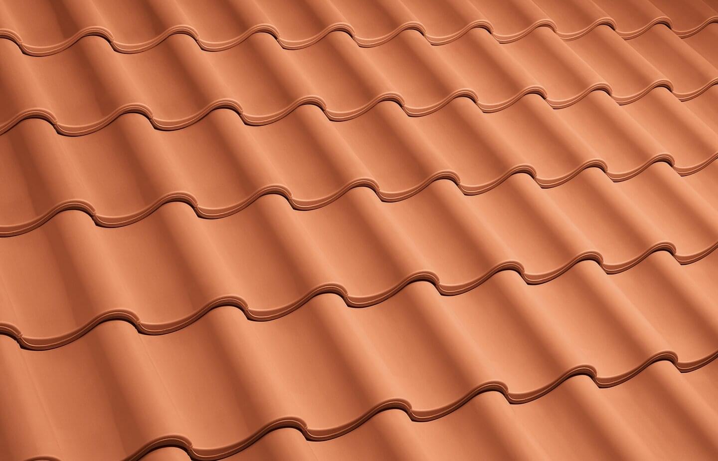 Hohlfalz SL - Natural red | Image roof surface | © © ERLUS AG 2021