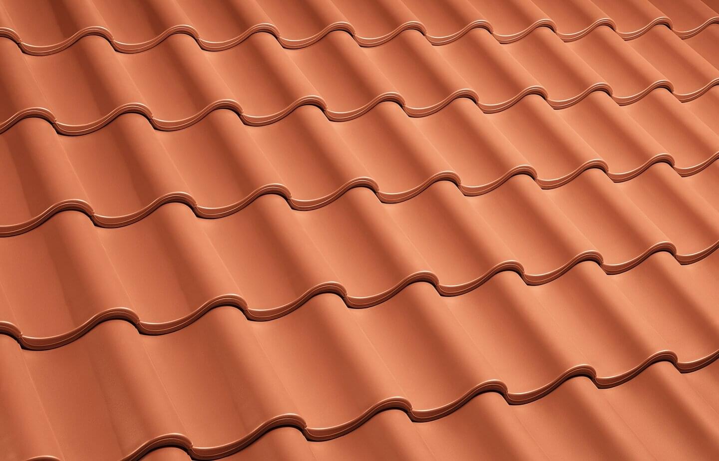 Hohlfalz SL - Red | Image roof surface | © © ERLUS AG 2021
