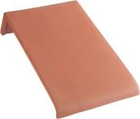 Linea® - Pent roof verge tile left Sinter red | Image product range