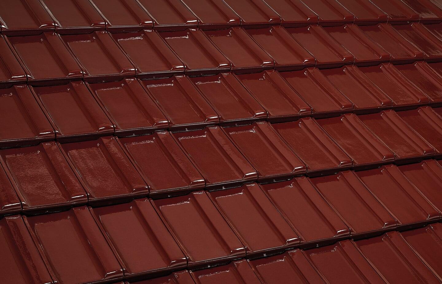 Reformpfanne SL - Burgundy | Image roof surface | © © ERLUS AG 2021