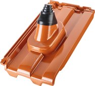 Scala® - Aluminium aerial with base tile naturrot/rot engobiert | Image product range