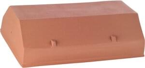 Ridge end tile no. 17 Lü Sinter red | Image product range | © © ERLUS AG 2021