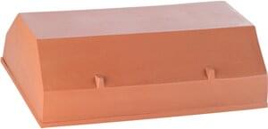 Ridge end tile no. 17 Lü Red | Image product range | © © ERLUS AG 2021