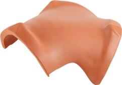 Ceramic hip cap for ridge end tiles no. 19 Red | Image product range | © © ERLUS AG 2021