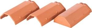 Ridge tile no. 17 Natural red | Image product range | © © ERLUS AG 2021