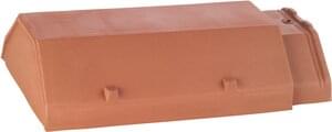 Ridge end tile no. 17 Sinter red | Image product range | © © ERLUS AG 2021