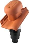 E58 S - Ceramic sanitary ventilator, Ø 125 Red | Image product range