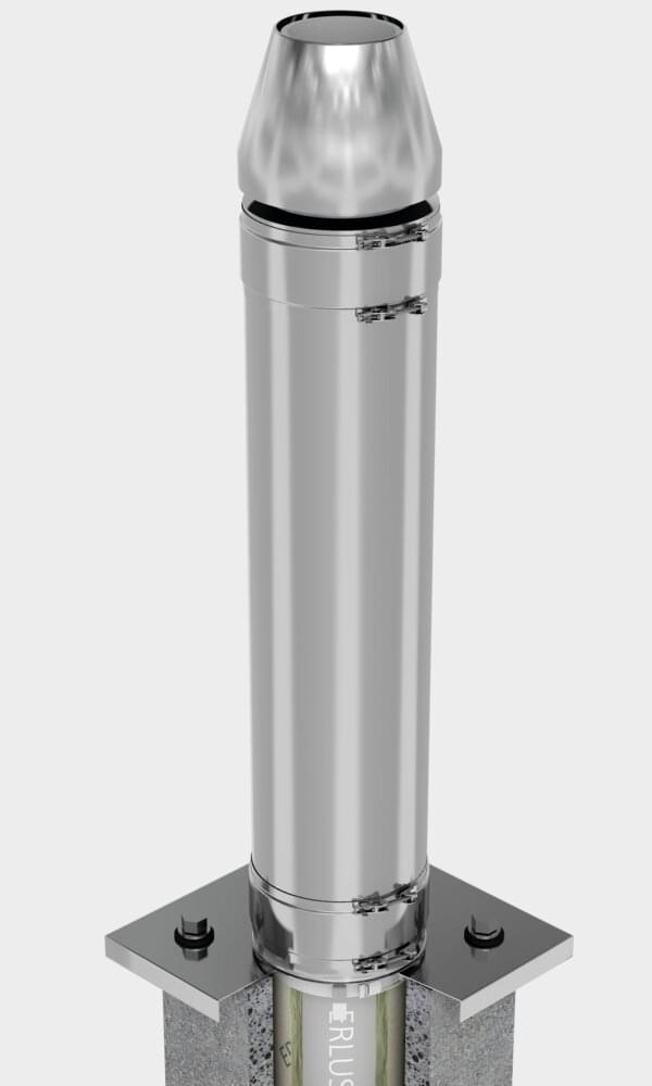 ACEV, ERLUS Schornsteinverlängerung ACEV - Rendering | © ERLUS AG 2018