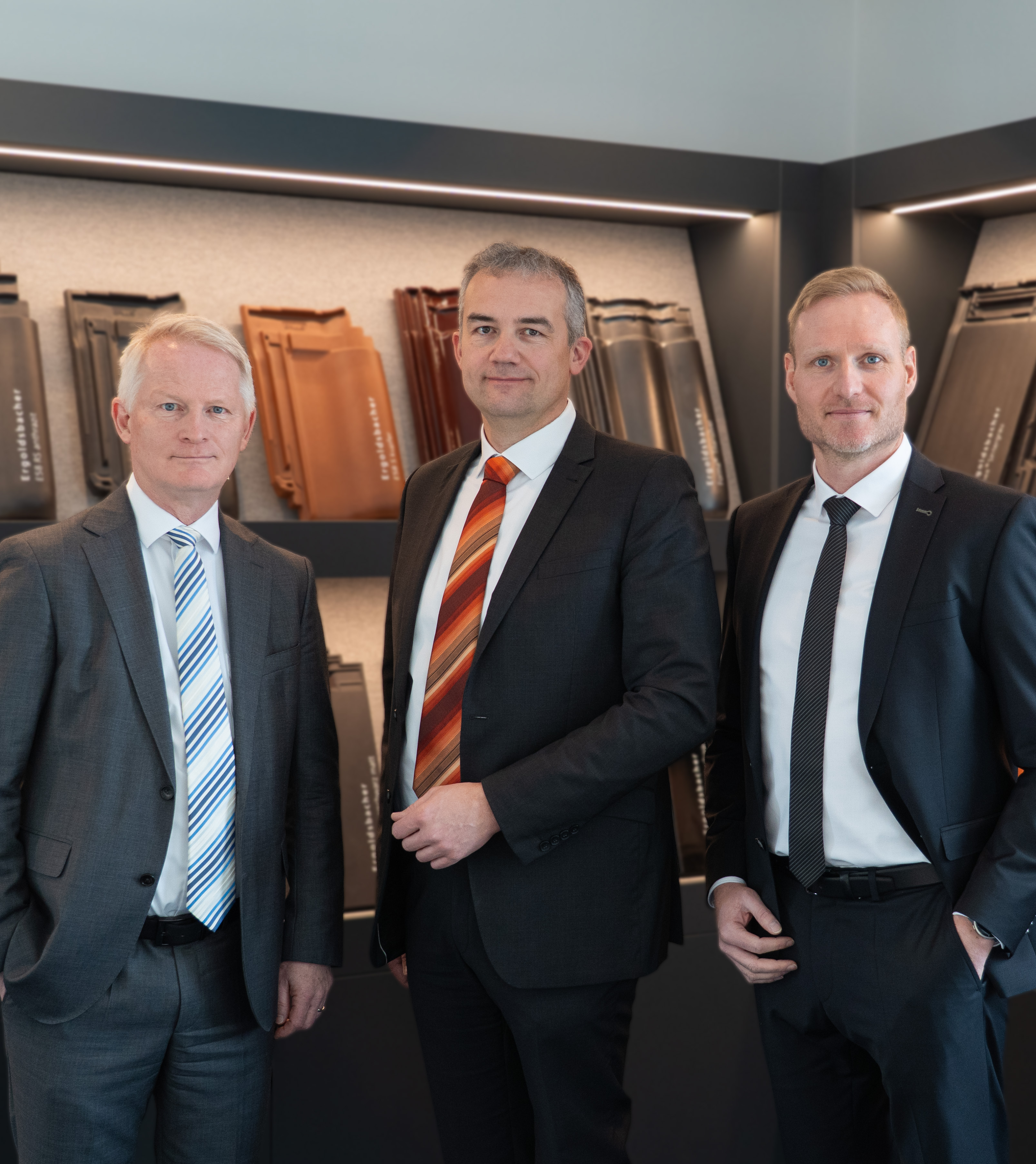 ERLUS Vorstände Dr. Rüdiger Grau, Martin Eisenreich und Andreas Wilhelm